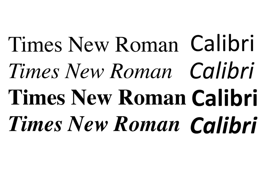 Is Calibri a "Woke" Font?
